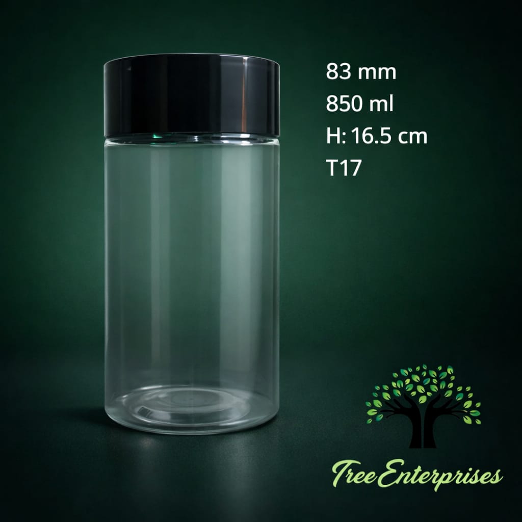 83MM PET JAR HIGH CAP T17